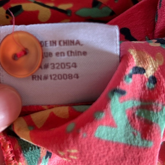 Bayla Jane Floral Silk Blouse for Anthropologie - Picture 8 of 8